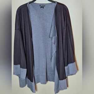 Natori Open Cascade Elevated Basic Cardigan Sweater, Large